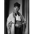 Cantor Rubien Schwebel, ca. 1955. Ontario Jewish Archives, Blankenstein Family Heritage Centre, Fonds 18, series 1, item 42. Photo: Gordon Mendly|Cantor Rubien (Reuben) Schwebel was a well-known cantor in Toronto. Most notably, he became the cantor of the Anshei Minsk Synagogue in Kensington Market in 1949, and led the congregation in Shabbat and holiday services for over fifty years.